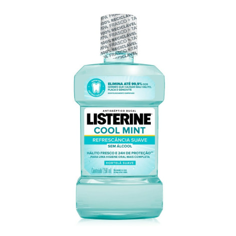 Enxaguante Bucal Listerine Zero Menta Suave 250ML