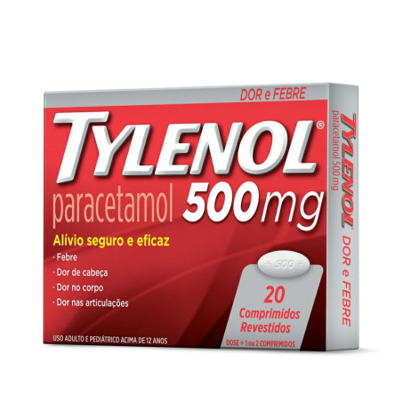 Tylenol 500Mg 20Cp