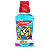 Enxaguante Antisséptico Bucal Colgate Plax Kids Zero Álcool Minions com 250ml