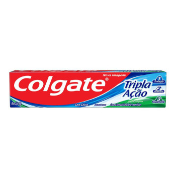 Creme Dental Colgate Tripla Acao Hortela 90G