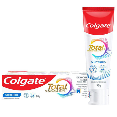 Creme Dental Colg Total12 Whit Gel 90G(Clg)