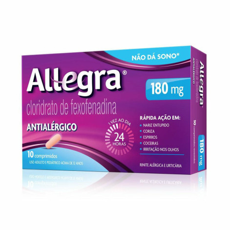 Allegra 180 Mg C/10 Cpr