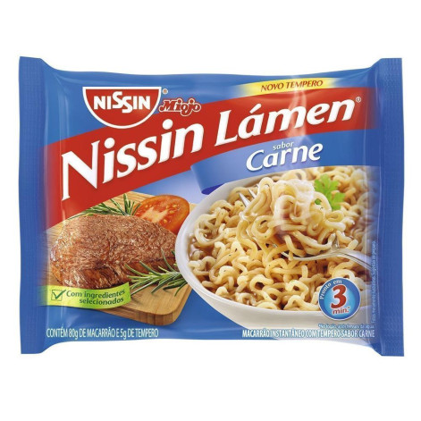 Nissin Lamen Carne 85G