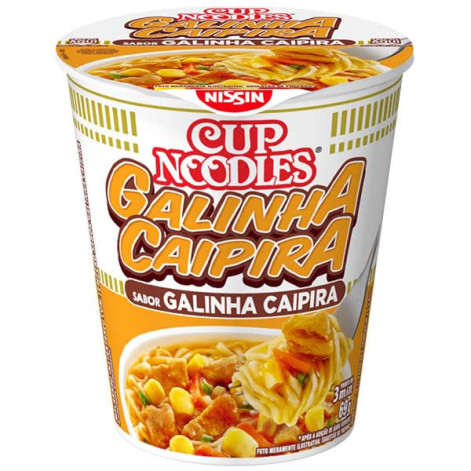 Cup Noodles Galinha Caipira 69G