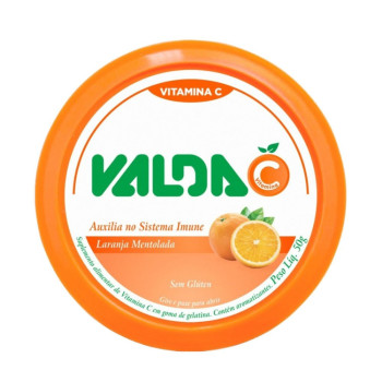 Valda Vit C Laranja/Mentol C/50G