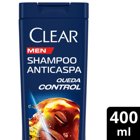 Shampoo Clear Men Anticas Queda Control 400ML