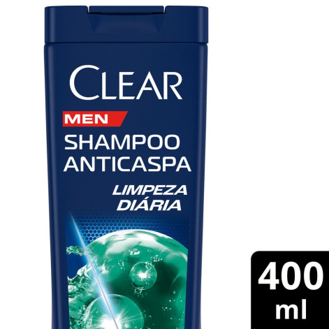 Shampoo Clear 2Em1 Limp Diaria 400ML