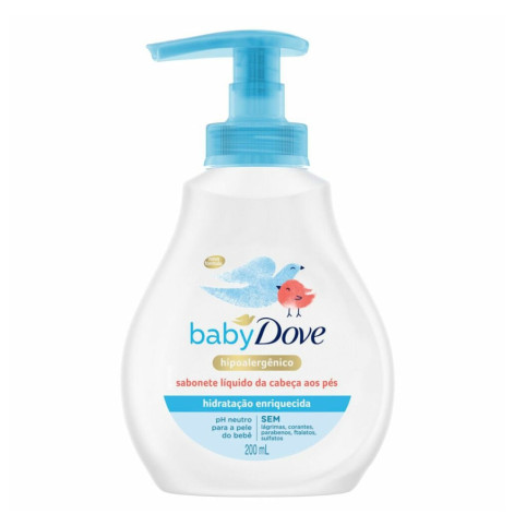 Sabonete Líquido Dove Baby Hid Enriquecido 200ML