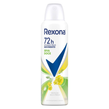 Desodorante Aerosol Rexona Fem Erva Doce 150ML