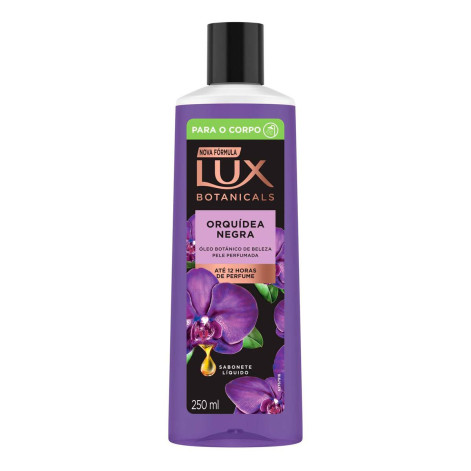 Sabonete Líquido Lux Botanicals Orquídea Negra 250ml