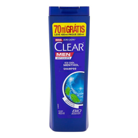 Shampoo Clear Anticaspa Men 400ML L+P