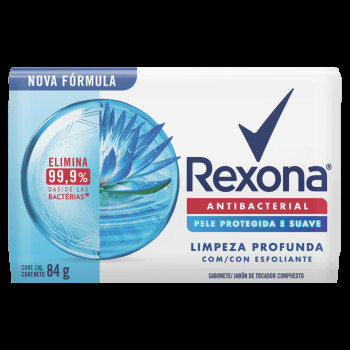 Sabonete Rexona Antib Limp Profun 84G