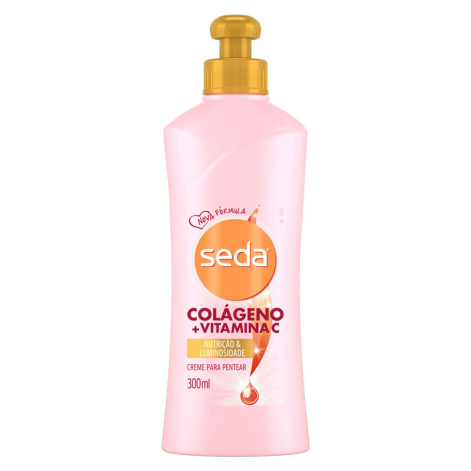 Creme Para Pentear Seda 300ML Colageno Vitam C