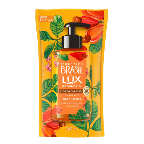 Sabonete Líquido Lux 200ML Maos Flor Cajueiro