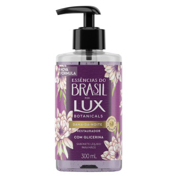 Sabonete Líquido para as Mãos Lux Botanicals Essências do Brasil Dama-da-Noite com 300ml