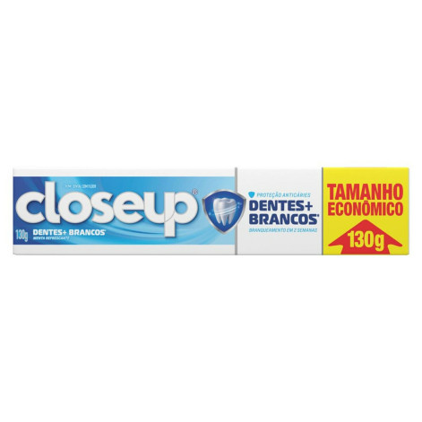 Creme Dental Closeup Dentes + Brancos 130G