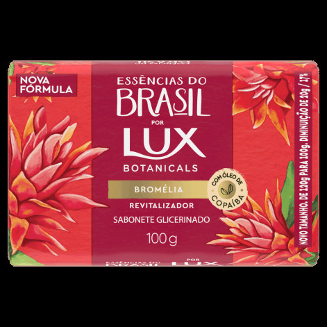 Sabonete em Barra Lux Botanicals Essências do Brasil Bromélia 100g