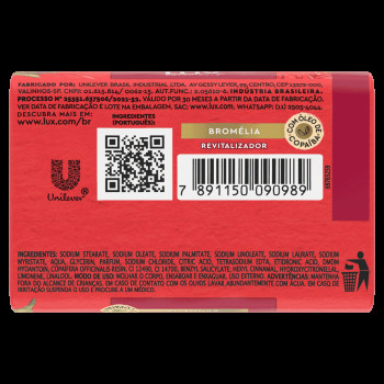 Sabonete em Barra Lux Botanicals Essências do Brasil Bromélia 100g