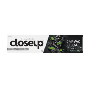 Creme Dental Closeup Carvao Ativado Menta 85G