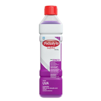 Pedialyte Max Uva 500ML
