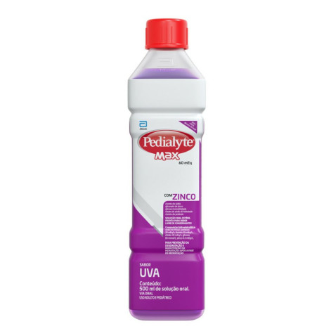 Pedialyte Max Uva 500ML