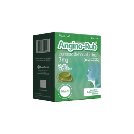 Angino Rub Menta C/16 Past