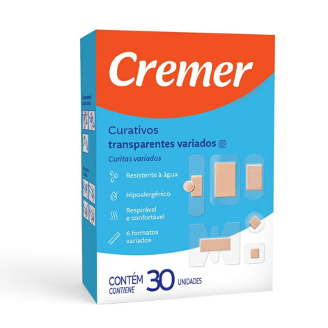 Curativo Cremer Transparente Variados 30Un
