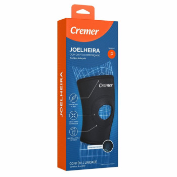Joelheira Cremer Orif Refor Preto P