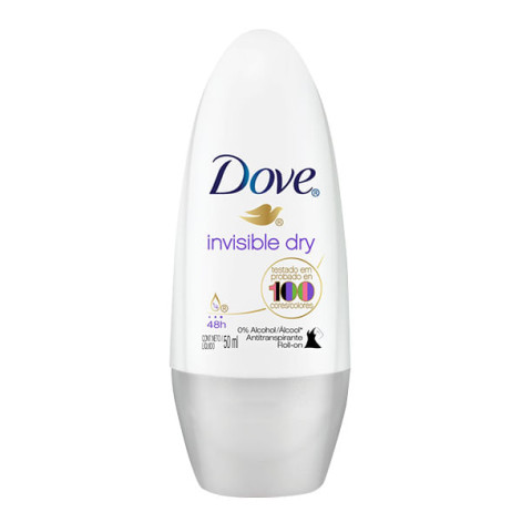 Desodorante Roll-On Dove Fem Invisible Dry 50ML