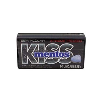 Mentos Kiss Lt Menta Forte 35G