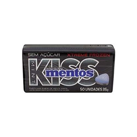 Mentos Kiss Lt Menta Forte 35G