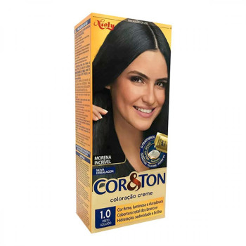 Tinta Cor E Ton Preto Azulado 1.0