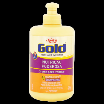 Creme Para Pentear Niely Gold Nutr Poder 280G