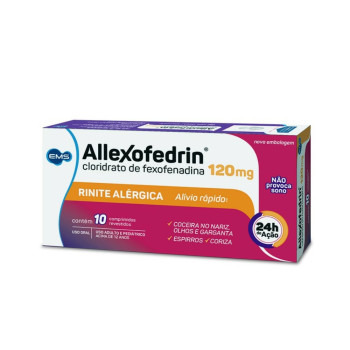 Allexofedrin 120Mg C/10 Comp