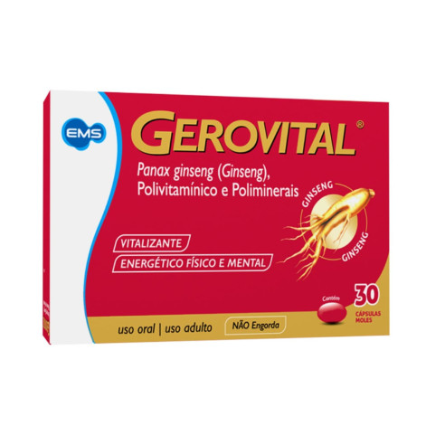 Gerovital Ginseng C/30 Cps