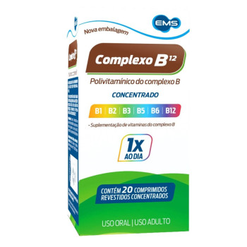 Complexo B Concentrado C/20 Drg