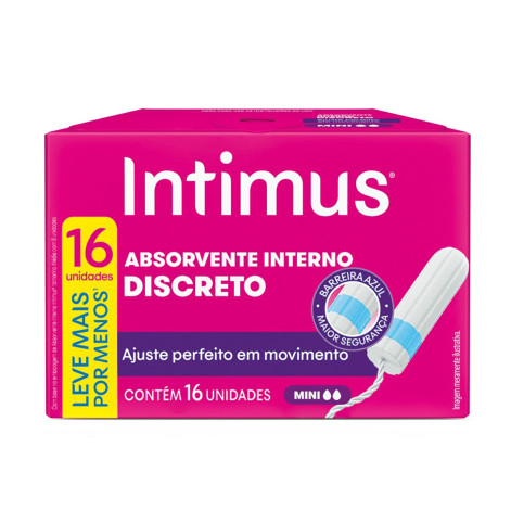 Absorvente Inter Intimus Mini C/16Un