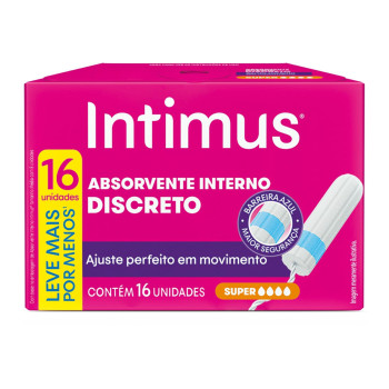 Absorvente Intimus Interno Super 16Un