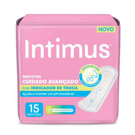 Absorvente Intimus Prot Diario Cuid Avancado C/15 Un