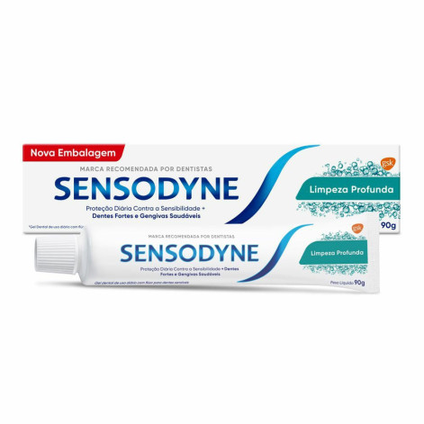 Creme Dental Sensodyne Limp Profunda 90 G