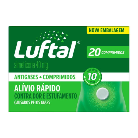 Luftal 40Mg 20 Comprimidos