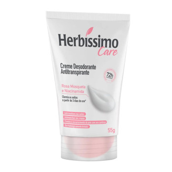 Desodorante Creme Herbissimo Rosa Mosqueta 55Gr