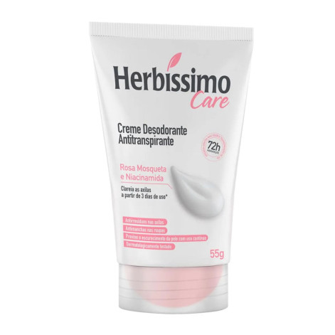 Desodorante Creme Herbissimo Rosa Mosqueta 55Gr