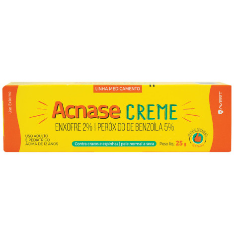 Acnase Creme 25 Gramas