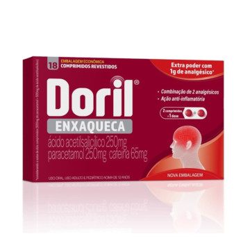 Doril Enxaqueca 18 Comp