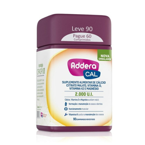  Cálcio Addera Cal 2.000UI MDK 90 comprimidos