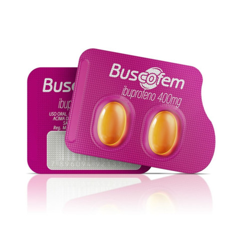 Buscofem 400Mg C/2Caps Gel (Cosmed)