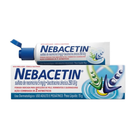 Nebacetin Pomada 15 G