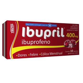 Ibupril 400Mg 10Caps Gel