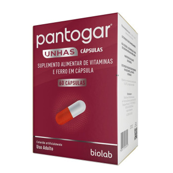 Pantogar Unhas 60Cap